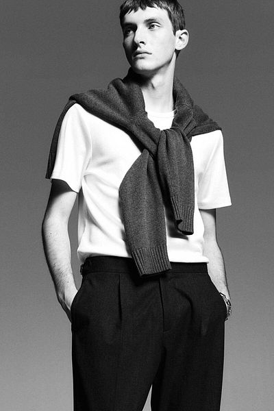 H&M Viscose-blend tailored trousers