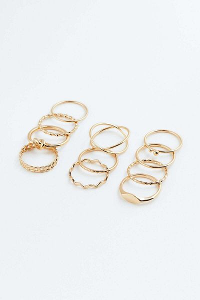 H&M 11-pack rings