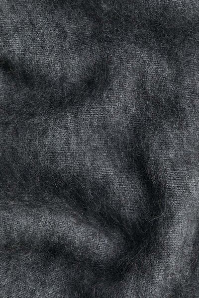 H&M Mohair-blend knitted skirt