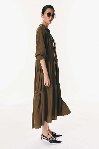 H&M Midi shirt dress