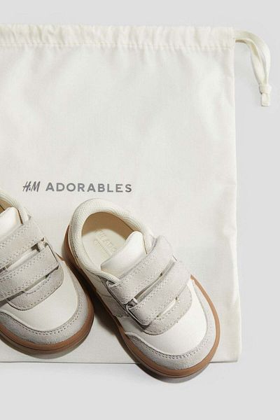 H&M Leather trainers