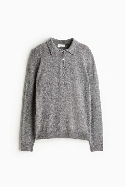H&M Wool-blend polo shirt