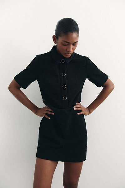 H&M Bouclé dress