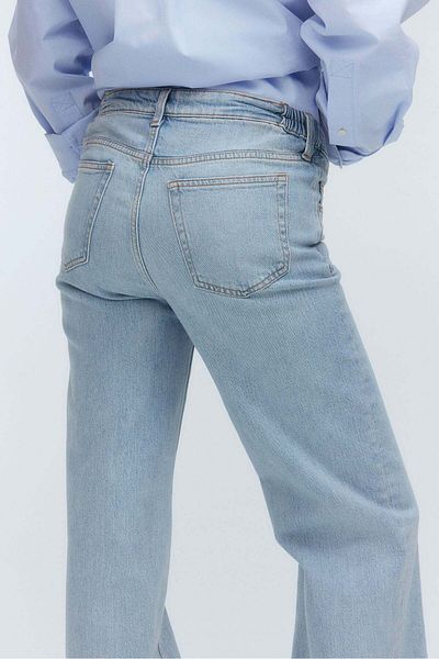 H&M MAMA Before & After wide jeans