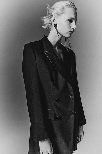 H&M Tuxedo blazer dress