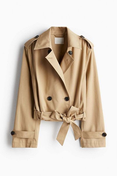 H&M Short trench coat