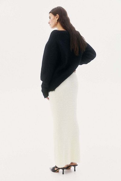 H&M Fluffy-knit skirt