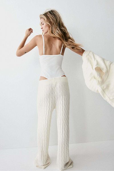 H&M Cable-knit trousers