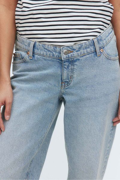 H&M MAMA Before & After Straight Low Jeans