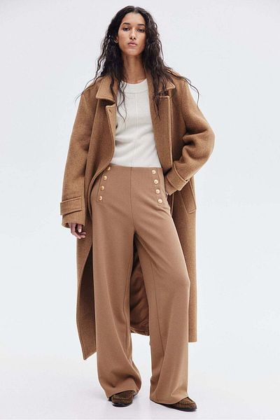 H&M Button-front trousers