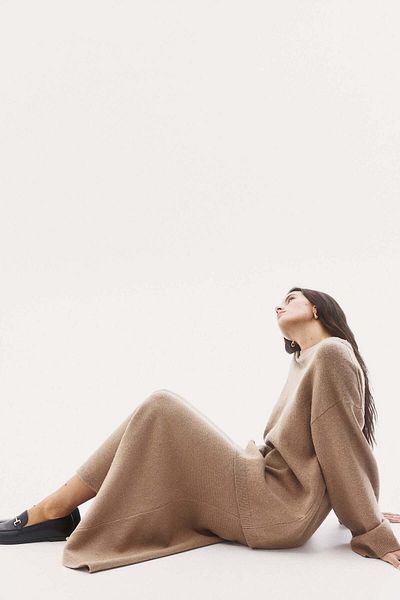 H&M Flared knitted skirt