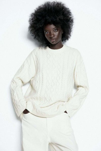 H&M Cable-knit dress