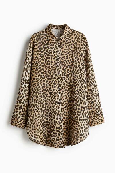 H&M قميص شاطئ من الكتان