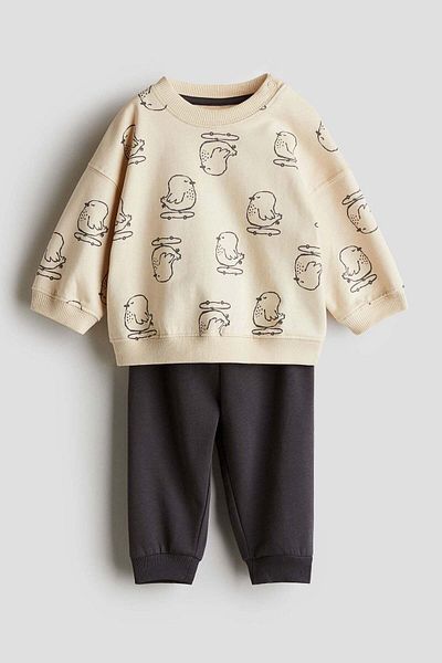 H&M 2-piece sweatshirt set