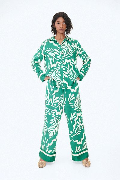 H&M Drawstring Twill Trousers
