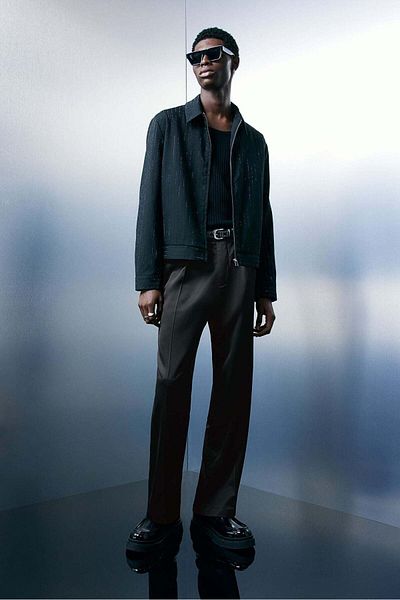 H&M Relaxed Fit Satin trousers