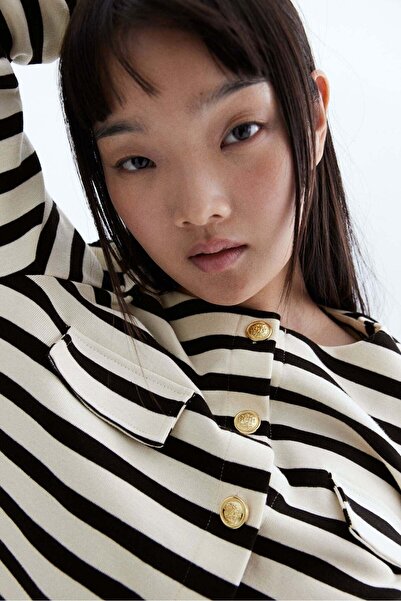 H&M Pocket-detail jersey cardigan