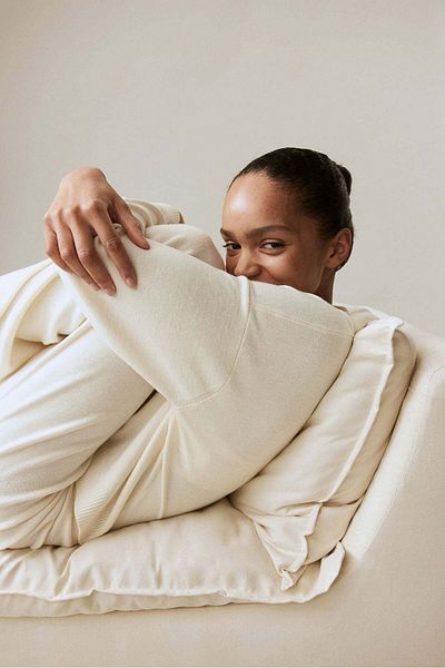 H&M Fine-knit trousers