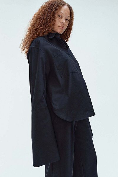 H&M MAMA Wide tailored trousers