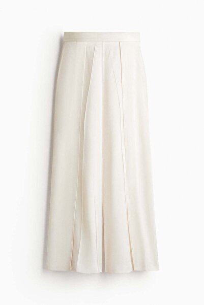 H&M بنطلون ساتان واسع