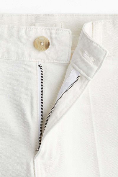 H&M Wide High Cropped Jeans