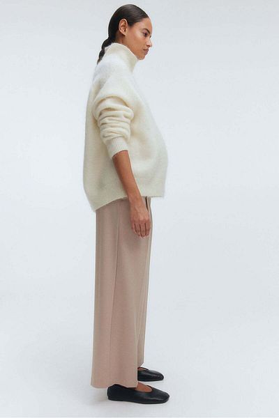 H&M MAMA Wide tailored trousers