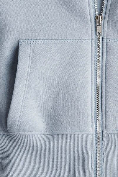 H&M Cropped zip-through hoodie