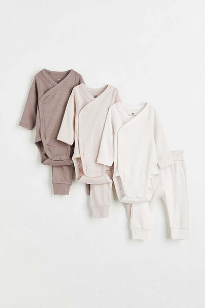H&M 6-piece cotton set
