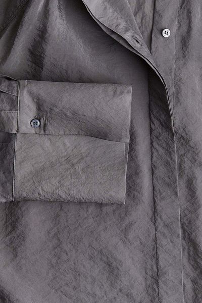 H&M Oversized organza shirt