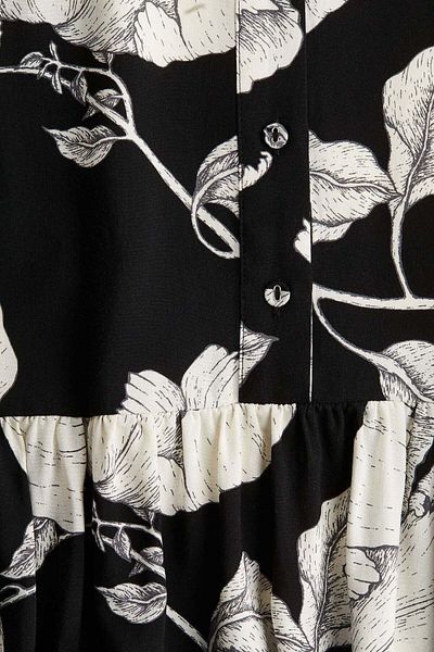 H&M Patterned Viscose Dress