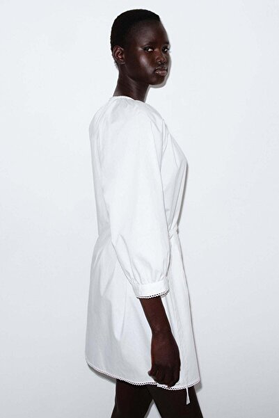 H&M Picot-trimmed dress