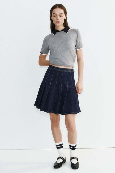H&M Fine-knit T-shirt