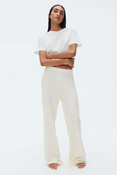 H&M بنطلون محبوك