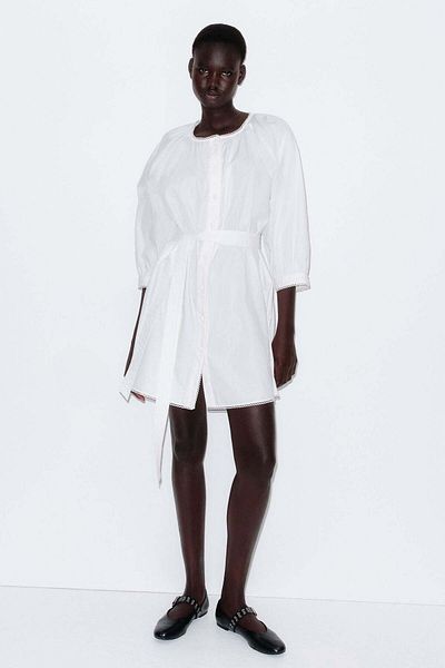 H&M Picot-trimmed dress