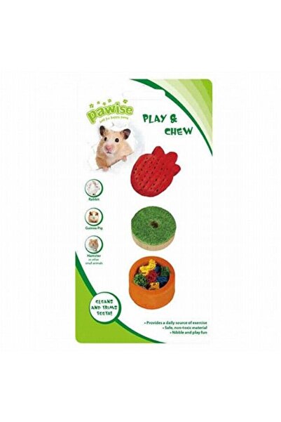 Genel Markalar Mstz Pawise Ahsap & Lıf Yenebilir Kemirme Oyuncağı No:1 Zncm