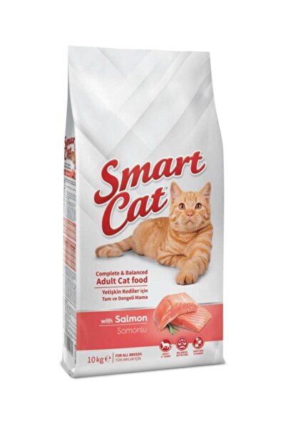 SMARTCAT Smart Cat Somonlu Yetişkin Kedi Maması 10 Kg