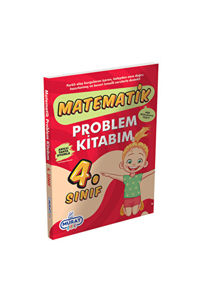 Murat Yayınları 3604 - 4.Sınıf Matematik Problemler Kitabım