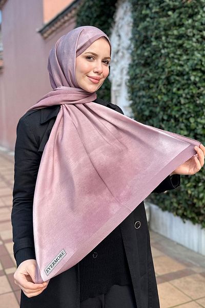EVERMORE Σαλιάρα Elegance με σχέδιο σύννεφο - Dusty Rose, EM016-19
