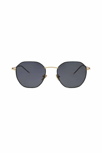 TROY 2319 T C:4 Gold Black Color Sunglasses Unisex