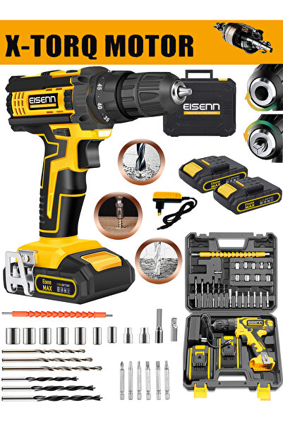 Genel Markalar Germany Technology Terext E-0033 Yeni Nesil Vidalama Matkap Çi...