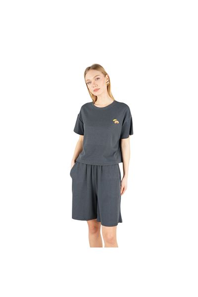 COLORDS Women's Acorn Print Pajama Set with Shorts