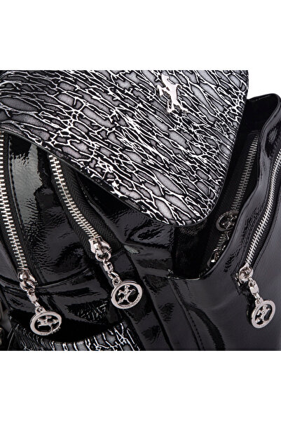 Nas Bag Nas Bag Dona Emblem Multi-Compartment Backpack