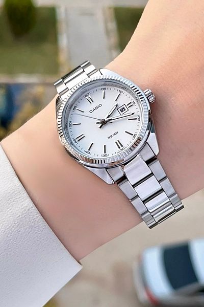 Casio Silver Women's Wristwatch