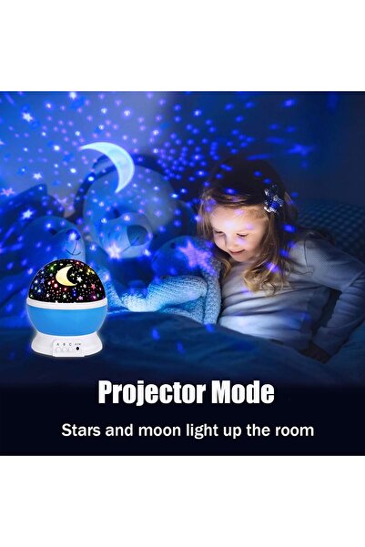 HONGID Night Lights for Kids, Star Light Projector Kids Room, Glow in The Dark Stars