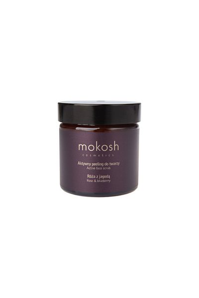 Mokosh Active Facial Scrub Rose & Berry 60 ml - Rose & Berry facial scrub