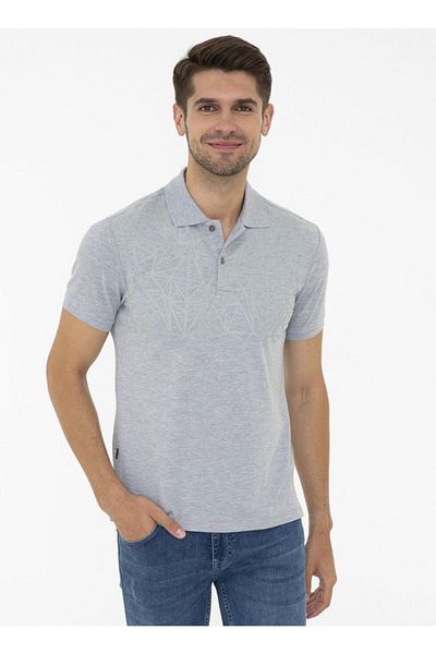 Pierre Cardin Tricou, 3xl, Gri Melange