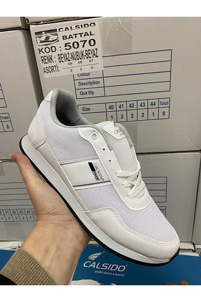 Calsido Daily Comfortable Lace-Up Breathable Orthopedic Sports Shoes