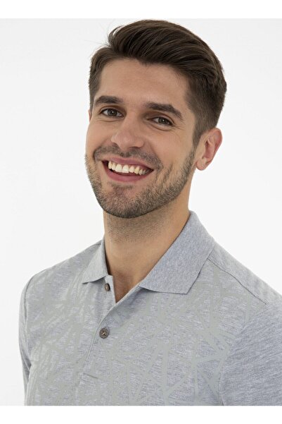 Pierre Cardin T-shirt, 3xl, Gray Melange