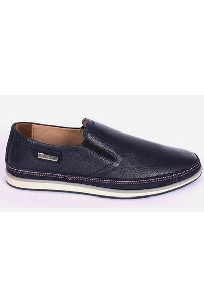 Pierre Cardin Pce-62332 Men's Genuine Leather Laceless Casual Shoes