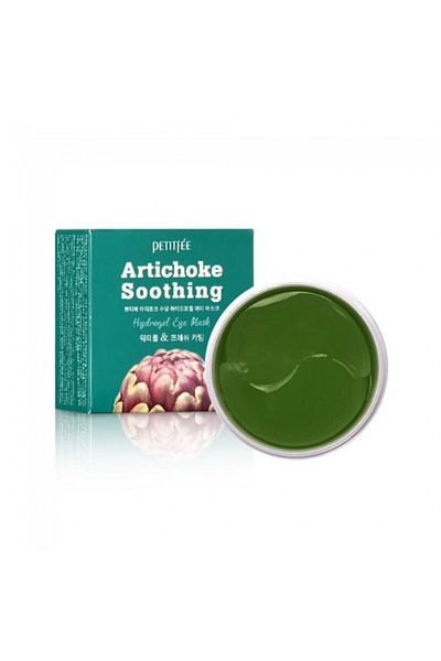 Petitfee Artichoke Soothing Hydrogel Eye Mask 60 pcs - Hydrogel eye pads